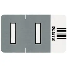 Buchstabensignale auf Rolle Leitz 6618-10-00 66181000 Orgacolor Aufdruck: I, grau, Rolle 250 Stk