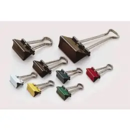 Briefklemmer-Foldback Maul 2141699 mauly 16 mm, farblich sortiert, Pack 12 Stk