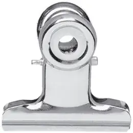 Briefklemmer Maul 2173096 30mm Metall vernickelt, Pack 10 Stk