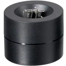 Briefklammernspender Maul 3012390 MAULpro Kunststoff, mit Klammern, Zentralmagnet, schwarz