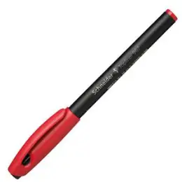 Fineliner Schneider 9672 Topliner 967 rot/schwarz, Pack 10 Stk