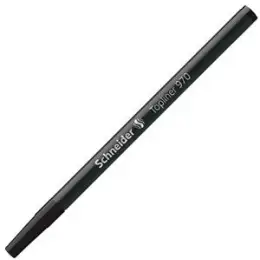 Fineliner-Ersatzmine Schneider 9701 Topliner 970 Strichstärke: 0,4mm, Cap off, schwarz