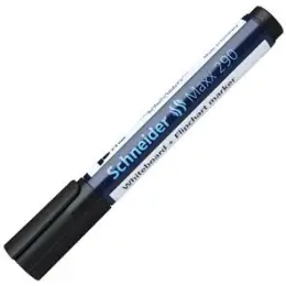 Whiteboardmarker / Flipchartmarker Schneider 129001 Maxx 290 2-3mm, Rundspitze, schwarz