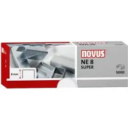 Heftklammern Novus 042-0002 NE8 26/8 verzinkt, Pack 5000 Stk