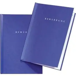 Bewerbungsmappen-Set Pagna 22005-02 Start blau Karton/Pappe, Pack 5 Mappen