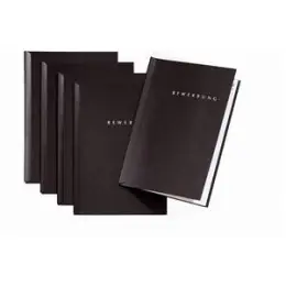 Bewerbungsmappen-Set Pagna 22005-04 Start schwarz Karton/Pappe, Pack 5 Mappen