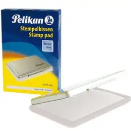Stempelkissen Pelikan 331264 7 x 11 cm, ungetränkt, Metallgehäuse
