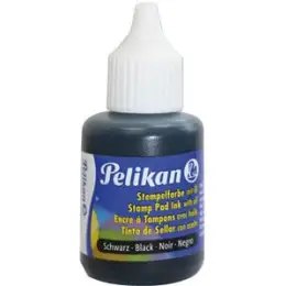 Stempelfarbe mit Öl Pelikan 351353 schwarz, Flasche 30ml