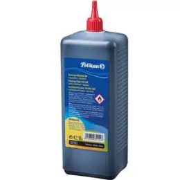 Stempelfarbe ohne Öl Pelikan 351510 84 schwarz, Flasche 1000ml