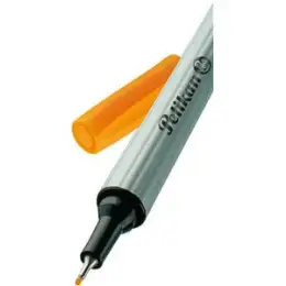 Fineliner Pelikan 943217 96 Schreibfarbe: orange, Pack 10 Stk