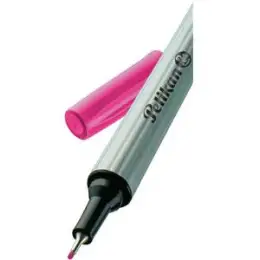Fineliner Pelikan 943225 96 Schreibfarbe: pink, Pack 10 Stk