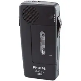 Diktiergerät Philips LFH0388 PocketMemo Classic 388 analog, inkl. Mini-Kassette
