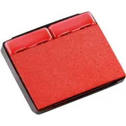 Farbkissen Reiner 68022-001 Colorbox, Type 4 Größe 4, rot, Pack 6 Stk