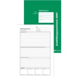 Ausbildungsnachweis RNK 5083 Wochen-u.Monatsberichte A4 28 Blatt Berichtsheft