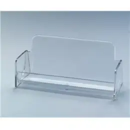 Visitenkarten-Aufsteller Sigel VA120 Hartplastik glasklar