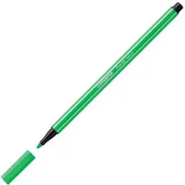 Filzstift Stabilo 68/033 Pen 68 Schreibfarbe: neongrün, Pack 10 Stk