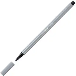 Filzstift Stabilo 68/95 Pen 68 Schreibfarbe: mittelgrau, Pack 10 Stk