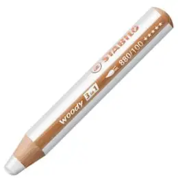 Multitalent-Stift Stabilo 880/100 woody 3in1 weiß