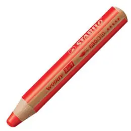Multitalent-Stift Stabilo 880/310 woody 3in1 rot