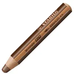 Multitalent-Stift Stabilo 880/630 woody 3in1 braun
