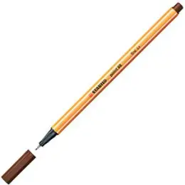 Fineliner Stabilo 88/45 point 88 Schreibfarbe: braun