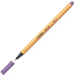 Fineliner Stabilo 88/59 point 88 Schreibfarbe: flieder, Pack 10 Stk