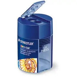 Doppelspitzdose Staedtler 512002 512 002 Noris Club Metall rund, Pack 10 Stk