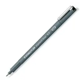 Fineliner Staedtler 30805-9 308 05-9 pigment liner Strichstärke: 0,5mm schwarz