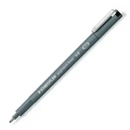 Fineliner Staedtler 30808-9 308 08-9 pigment liner Strichstärke: 0,8mm schwarz, Pack 10 Stk