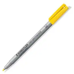 Universalstift Staedtler 315-1 Lumocolor non-permanent M Schreibfarbe: gelb, Pack 10 Stk