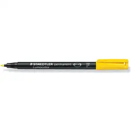 Universalstift Staedtler 318-1 Lumocolor permanent F Schreibfarbe: gelb