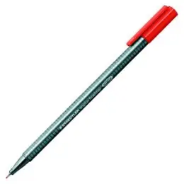 Fineliner Staedtler 334-2 triplus Schreibfarbe: rot