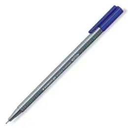 Fineliner Staedtler 334-3 triplus Schreibfarbe: blau