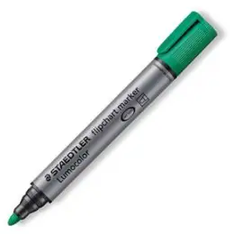 Flipchartmarker Staedtler 356-5 Lumocolor 2mm, Rundspitze, grün