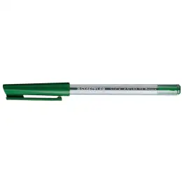 Kugelschreiber Staedtler 430M-5 430 M-5 stick 430 M M, mit Kappe, grün, Pack 10 Stk