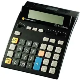 Tischrechner TA Twen B6409 J1210 Solar 12-stellig, Solar-u. Batteriebetrieb