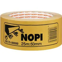 Verlegeband Nopi 56175-00000-01 NOPIFIX 50mm x 25m doppelseitiges Klebeband für Bodenbeläge, Pack 6 Stk