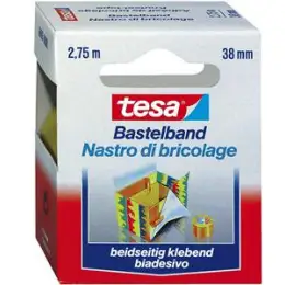Bastelband Tesa 56665-00001-01 38mm x 2,75m, beidseitig klebend, extra stark