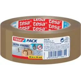 Packband Tesa 57175-00000-02 tesapack ultra strong 38 mm x 66 m, Kunststoff (PVC), braun