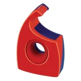 Klebefilm-Handabroller Tesa 57444-00001-00 Easy Cut 19mmx33m rot-blau