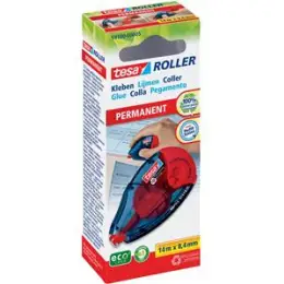 Kleberoller Tesa 59100-00005-06 Roller ecoLogo permanent nachfüllbar 8,4mm x 14m