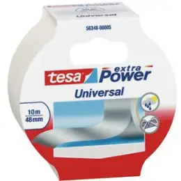 Gewebeband Tesa 56348-00005-05 extra Power Universal 50 mm x 10 m, weiß