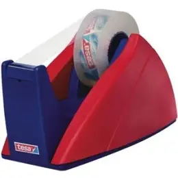 Klebefilm-Tischabroller Tesa 57421-00000 Easy Cut 19mm x 33m rot-blau