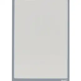 Infotasche Ultradex 878709 A4-hoch, selbstklebend, grau, Pack 5 Stk