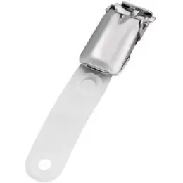 Hosenträgerclip Veloflex 2656000 für Namensschilder 2650 und 2651, Pack 100 Stk
