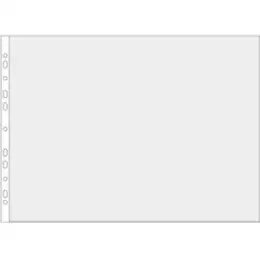 Prospekthüllen Veloflex 4334000 A3-quer, PP-Folie, 80my, glatt, oben offen, ungefalzt, glasklar, Pack 10 Stk