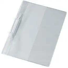 Angebotshefter Veloflex 4744000 Veloform A4, Kunststoff (PVC-Folie), glasklar, mit Abheftvorrichtung, Taschen, Pack 20 Stk