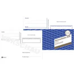 Adressaufkleber Avery Zweckform 2826 A6-quer, Heft 10 Blatt, 1 Aufkleber je Blatt, selbstklebend, Pack 10 Stk