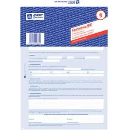 Kaufvertrag Avery Zweckform 2881 A4, 2-fach-Satz, selbstdurchschreibend, allgemein