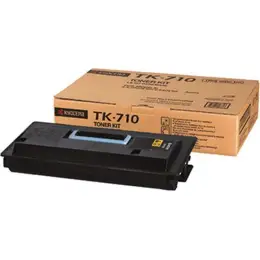 Toner-Kit Kyocera TK-710 TK710 1T02G10EU0 schwarz, 40.000 Seiten, incl. 2 Resttonerbehälter